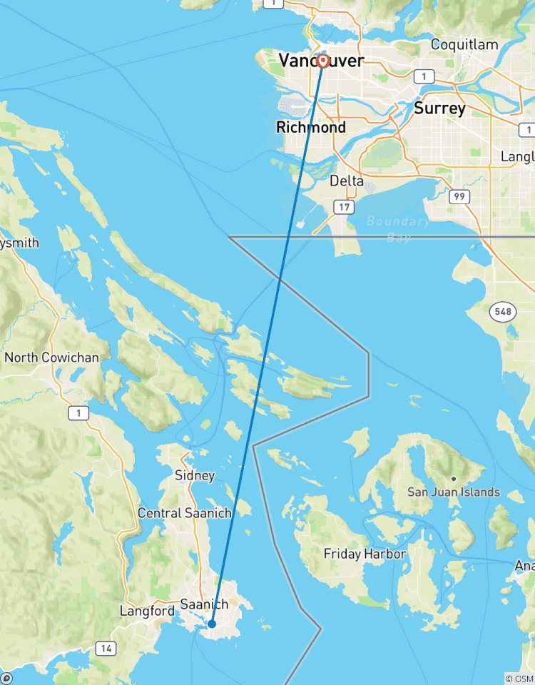West Coast City Stay: Vancouver & Victoria Tour
