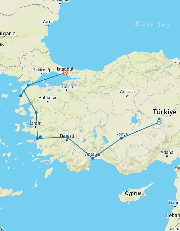 Trésors de la Turquie - Circuit de 10 jours en petit groupe circuit