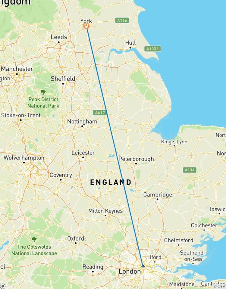 6 Day London And York By Train Tour