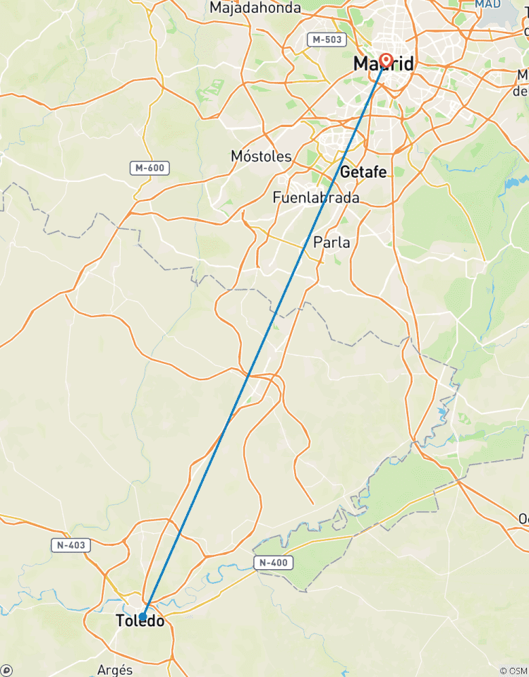 4 jours à Madrid, y compris Tolède circuit