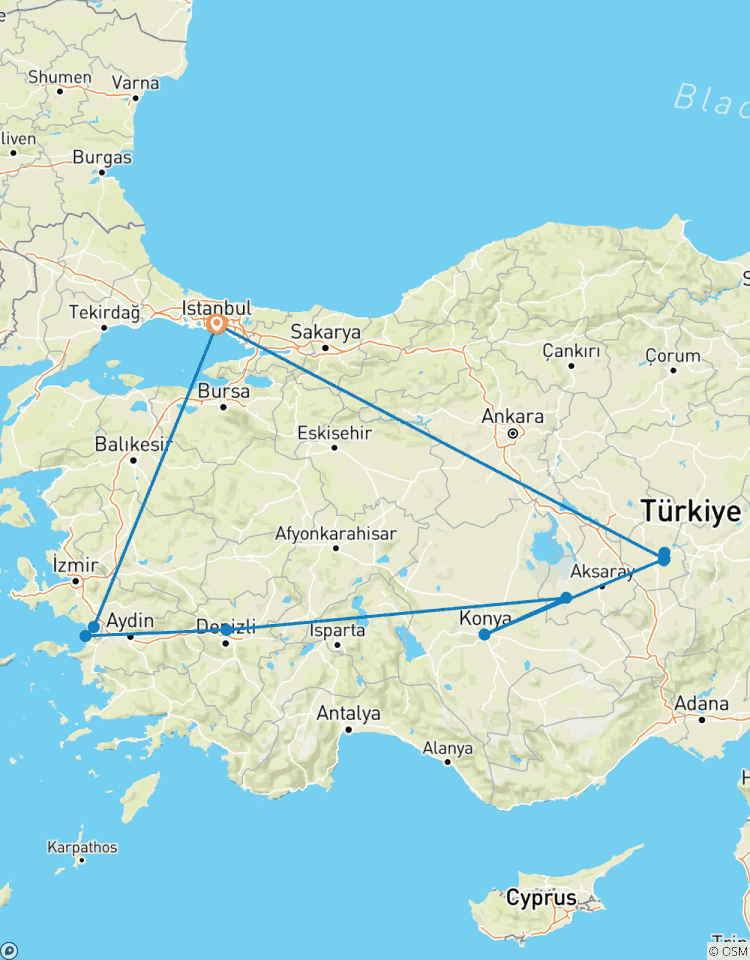 8 Tage private Premium- durch die TÜRKEI Genießen Sie die köstlichen türkischen Köstlichkeiten! VIP-Road Trip von ANGELS VACATIONS Rundreise
