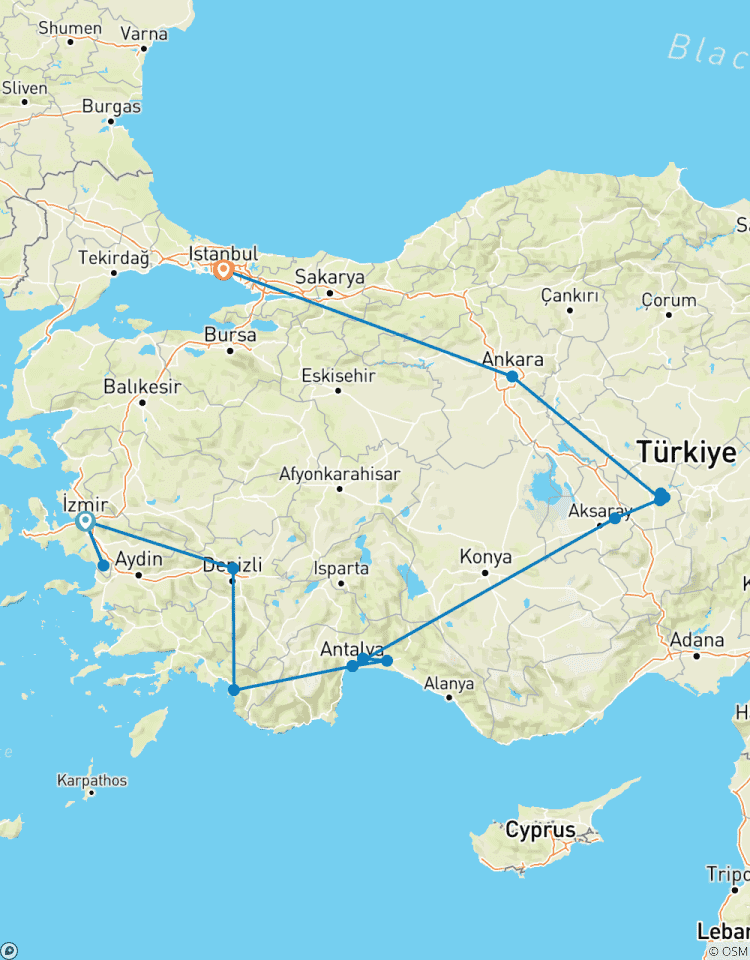 L\'Express turc circuit