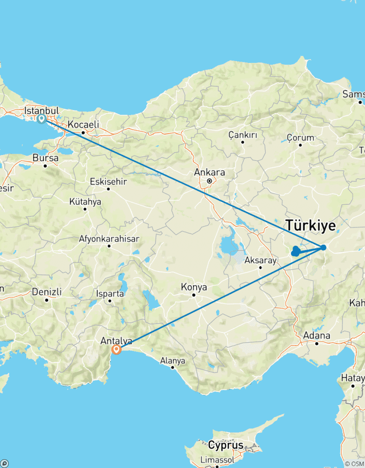 7 Days - Istanbul, Cappadocia, Antalya / by Plane Tour