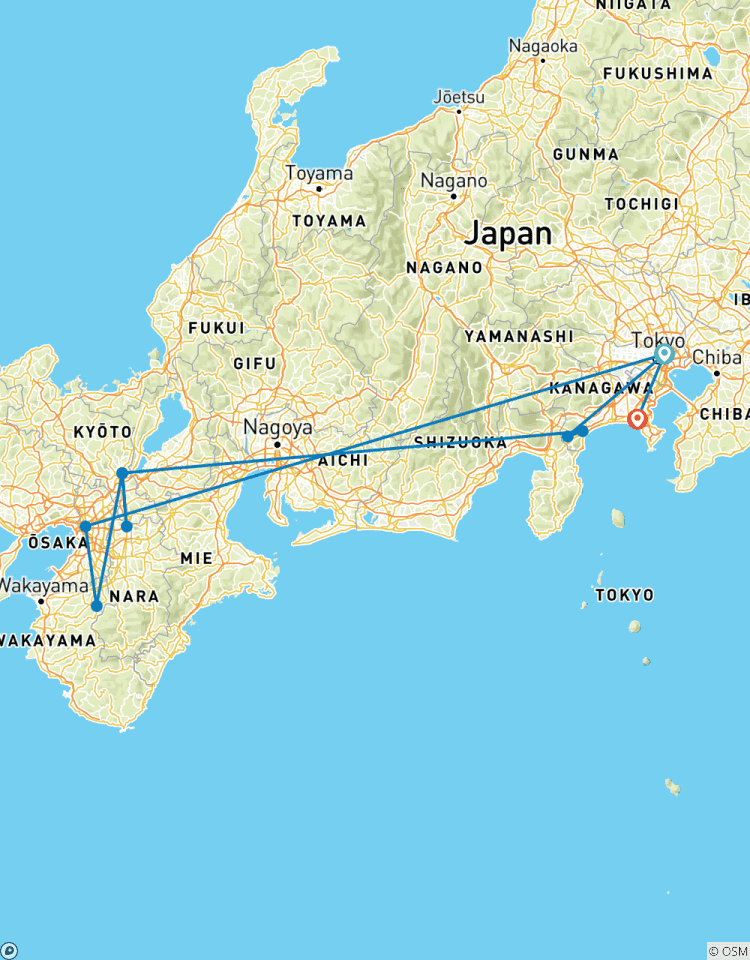 Circuit des hauts lieux du Japon en 12 jours(Guide et chauffeur privés)- Umetravel circuit