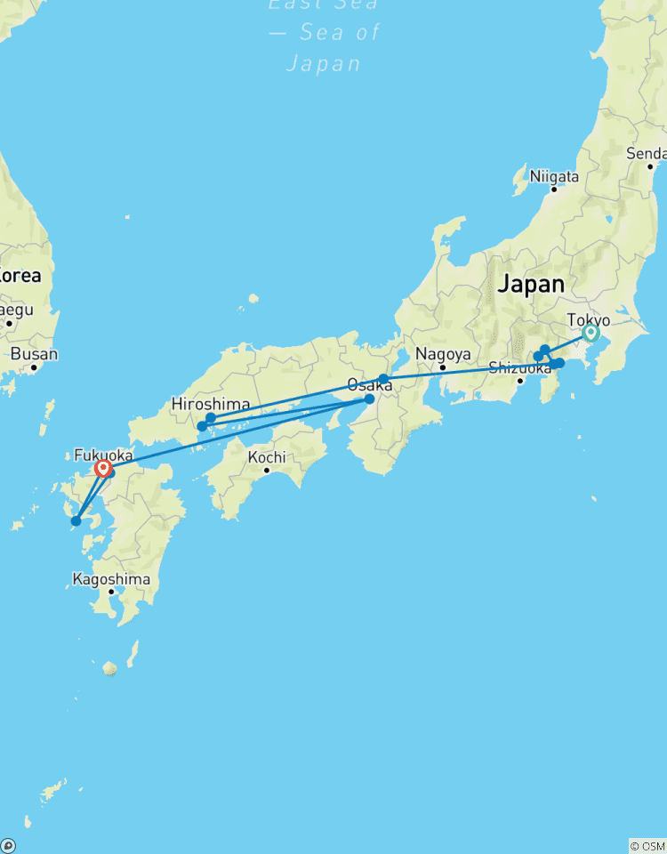 12 jours à la découverte du cœur du Japon(Privé avec guide et chauffeur)- Umetravel circuit