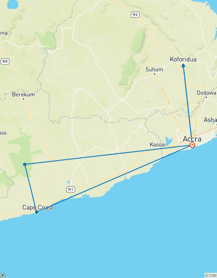 Dezember in Ghana erleben Rundreise