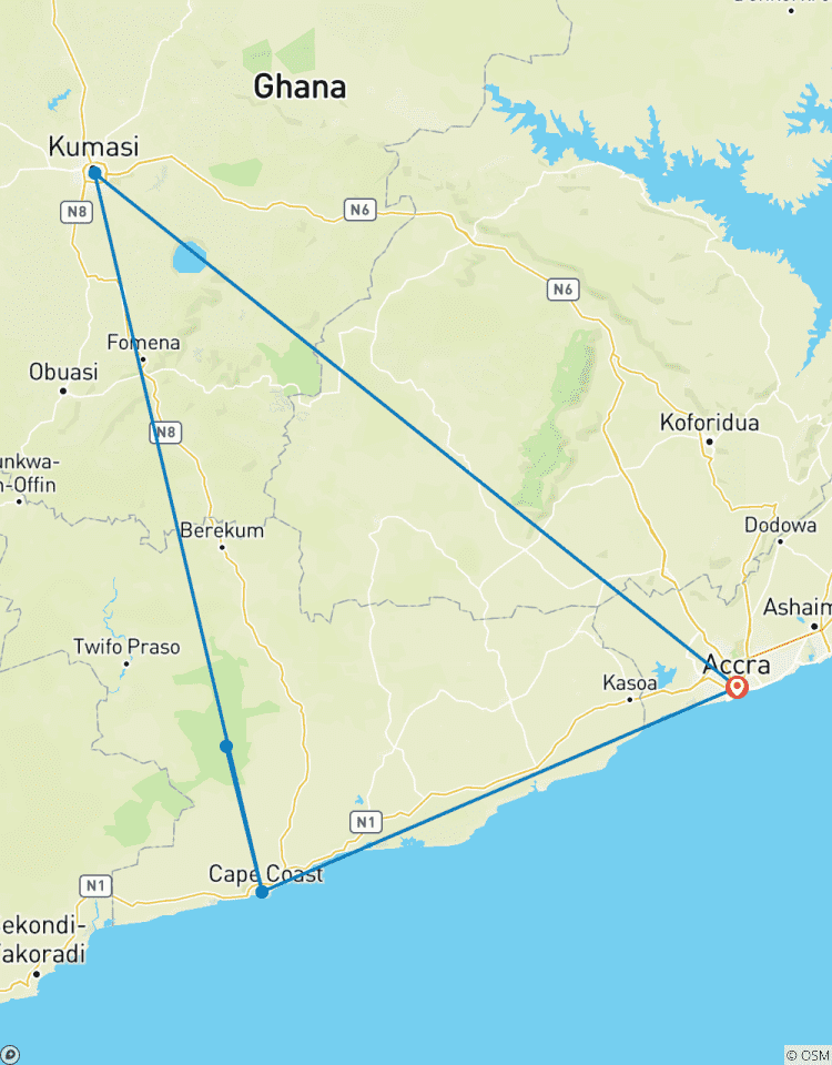GHANAISCHE KÜCHE & KULINARISCHE Reise Rundreise