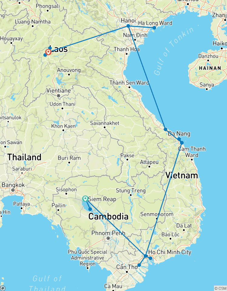 Pays de traditions : Circuit au Cambodge, au Vietnam et au Laos en 19 jours circuit