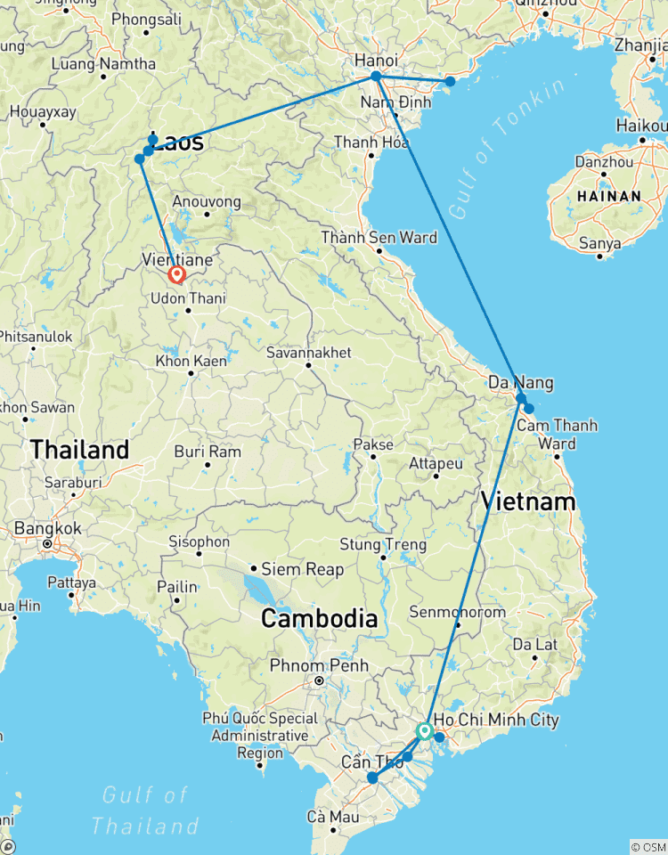 Une tapisserie de deux nations : Circuit au Vietnam et au Laos en 16 jours circuit