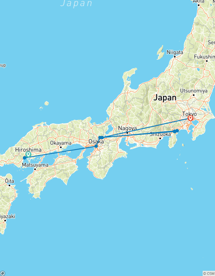 Circuito Viaje Educativo de 7 Días a Japón(Circuito Familiar Privado)- Umetravel
