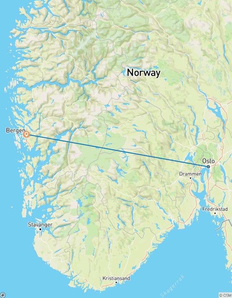 6 Day Norway: Oslo And Bergen By Train Tour