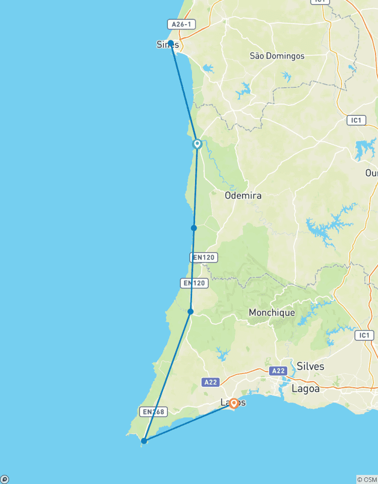 Costa Vicentina: Natural Park self-guided bike tour Tour
