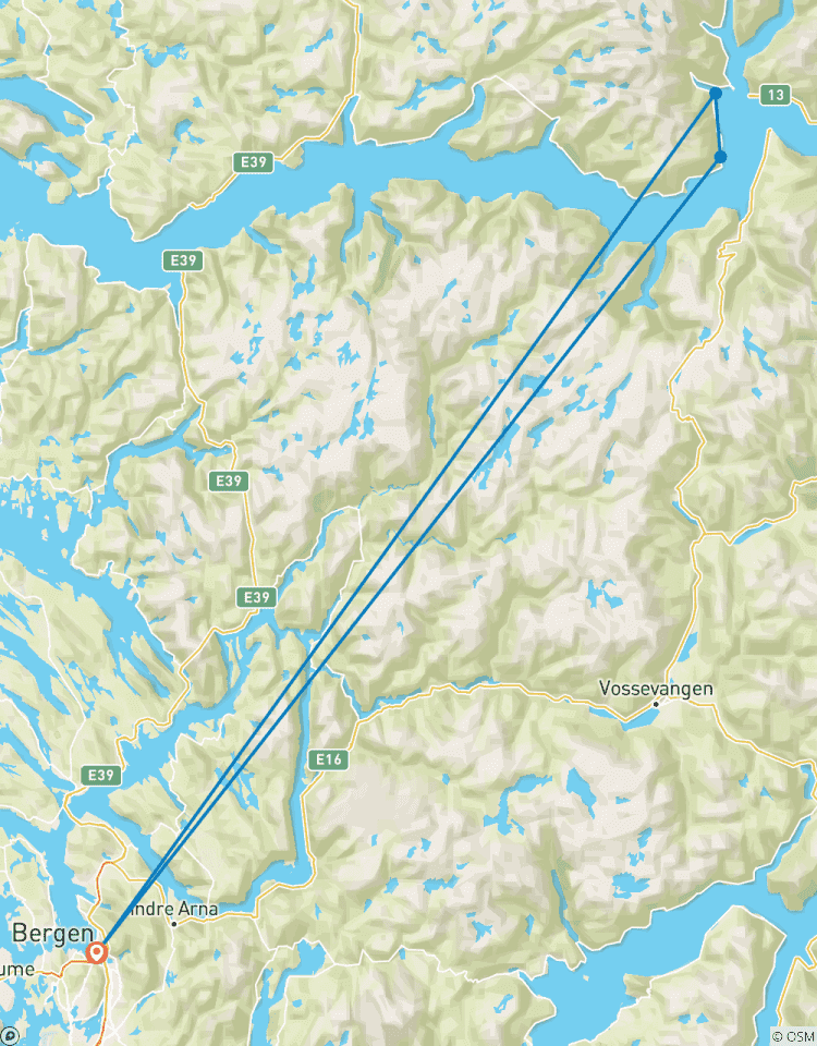 Magie des fjords et des hôtels historiques circuit