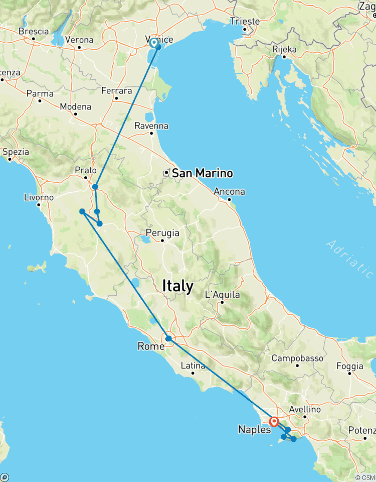 Circuito Eco-Comfort - Viaje a Italia en tren - Mestre