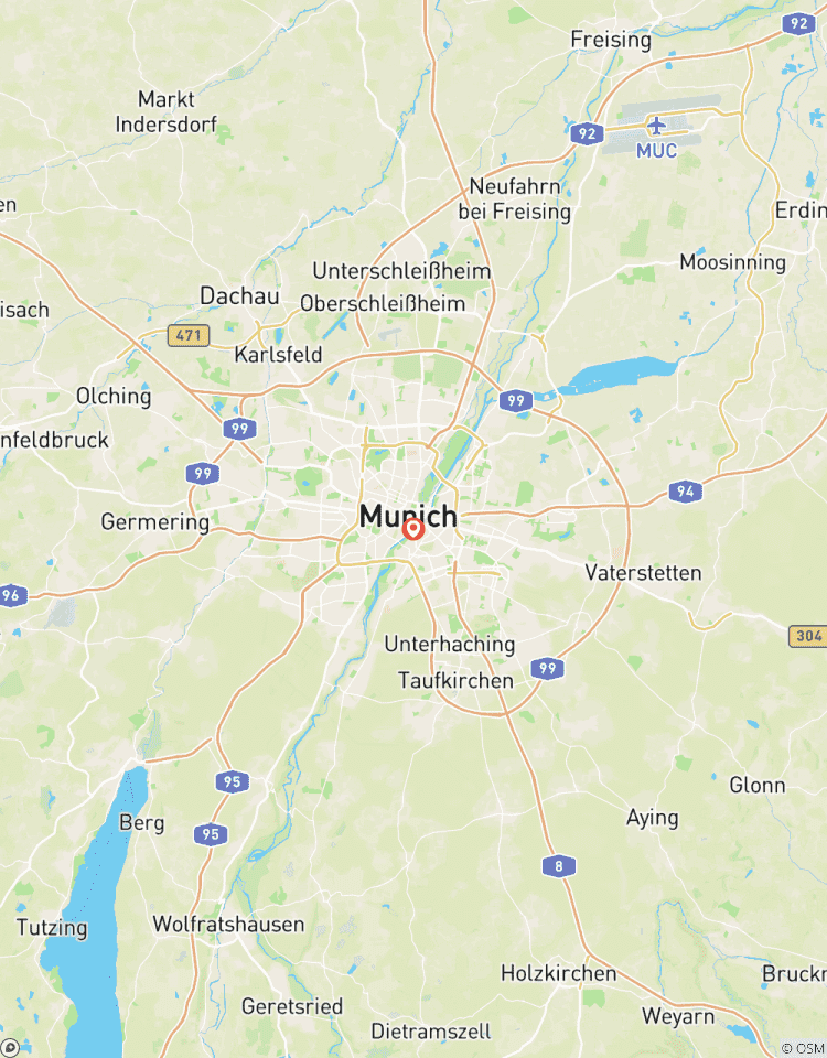 4 daagse rondleiding door München met huurauto-rondreis