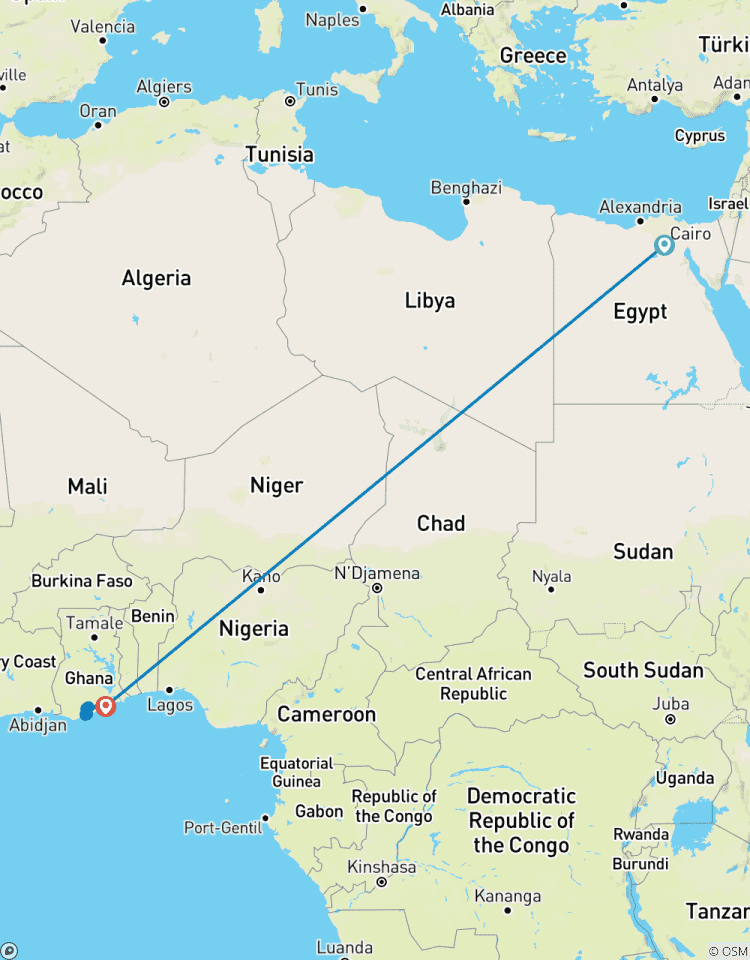 Signatur Ägypten & Ghana Tour - 9 Tage Rundreise