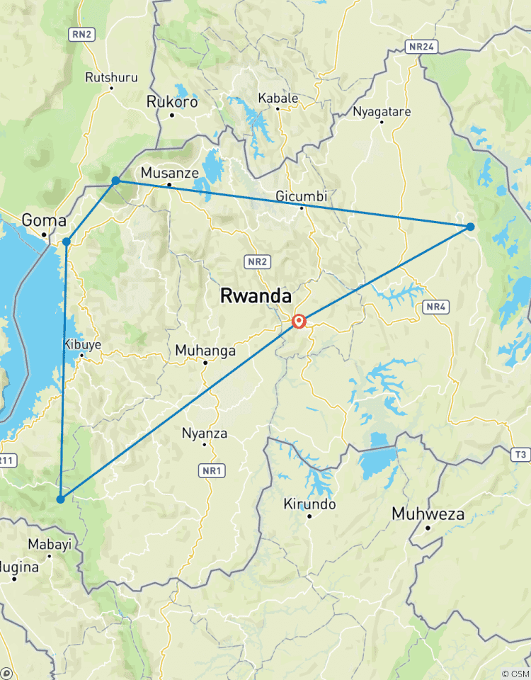 Entdecken Sie Ruanda Gorillas, Schimpansen, Goldene Affen, Kivusee, Big 5 Safari (Exklusiv Privat) Rundreise