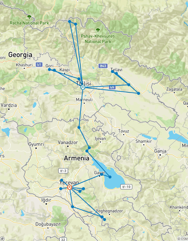 Les points forts de la Géorgie et de l\'Arménie - Circuit privé circuit