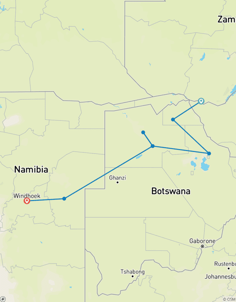 Chobe & Okavango Discovery (Accommodated) - 8 days Tour