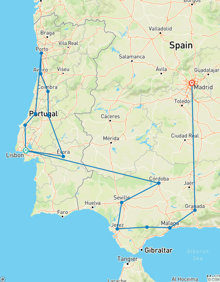 Circuit 15D en petit groupe au Portugal et en Espagne circuit