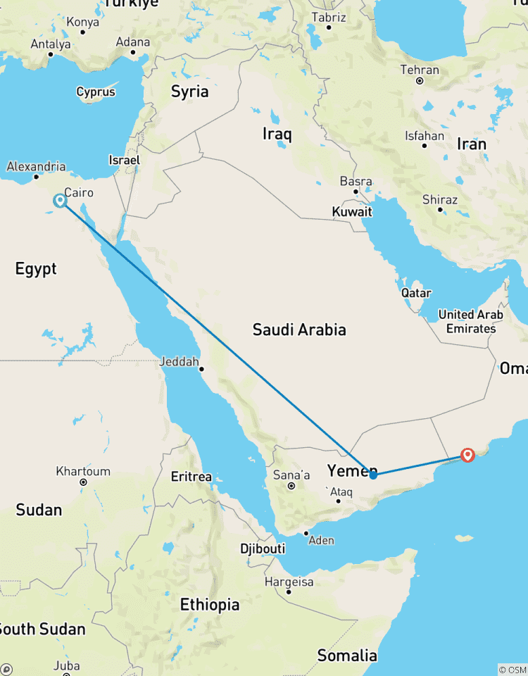 Circuito Yemen continental