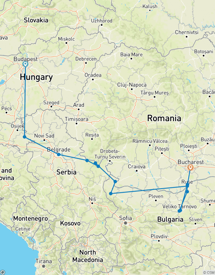 Circuito Encantos de Europa Oriental 2026 - 9 Días (from Budapest to Bucarest)