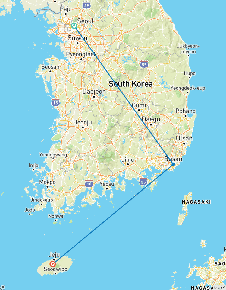 Seoul, Busan, and Jeju Island Tour