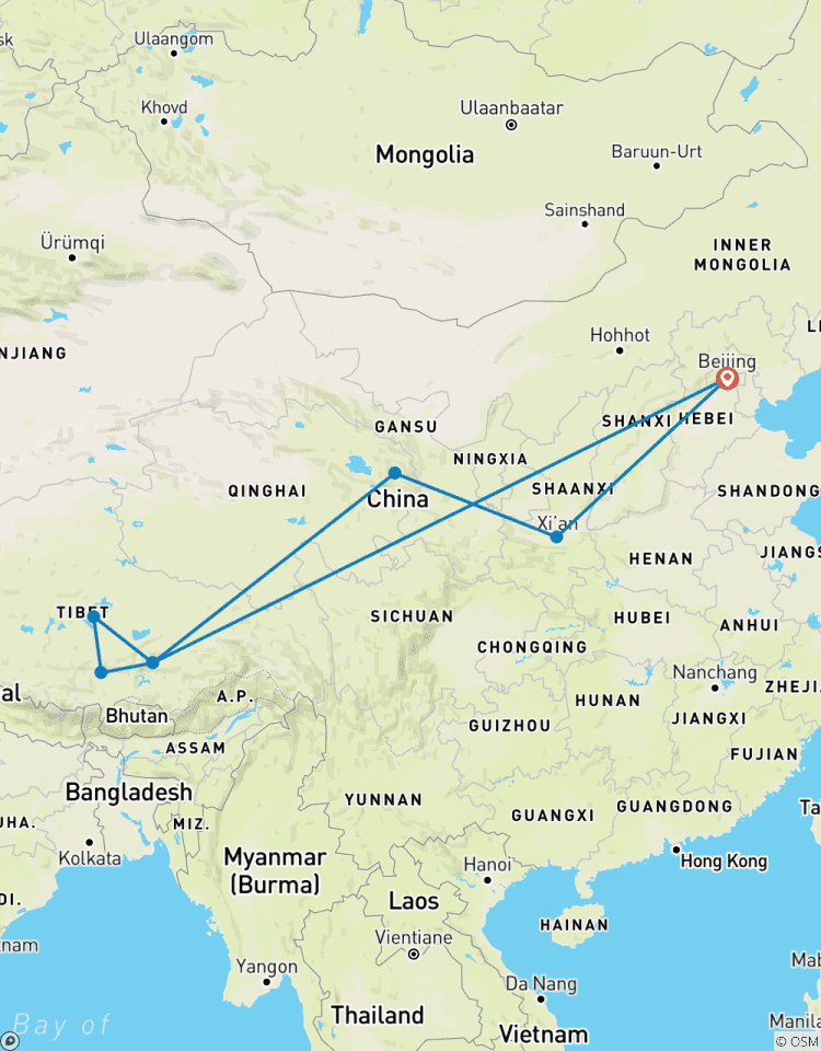 Circuito 14 días en China: De Pekín al Tíbet, al \"Techo del Mundo\"