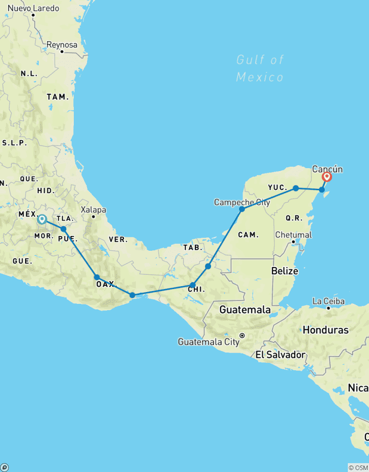 Mexico actief ontdekken-rondreis