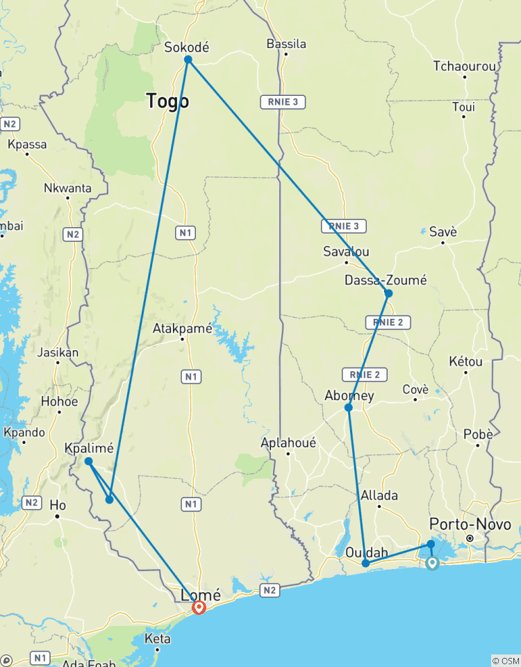Im Herzen der Magie: Voodoo-Festivals in Togo und Benin Rundreise