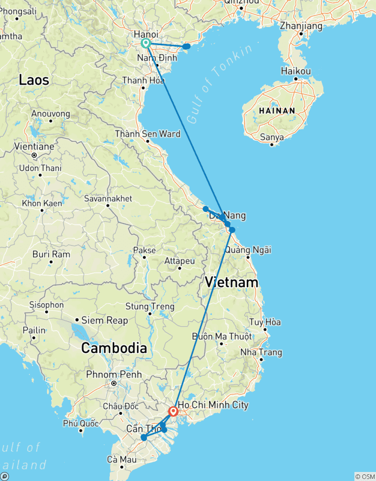 Vacances étonnantes au Vietnam 12 jours circuit