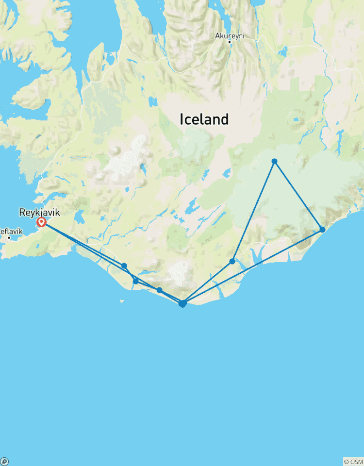 2 daagse zuidkust van IJsland, zwart zandstrand & gletsjerlagune tour in kleine groep met optionele ijsgrot-rondreis