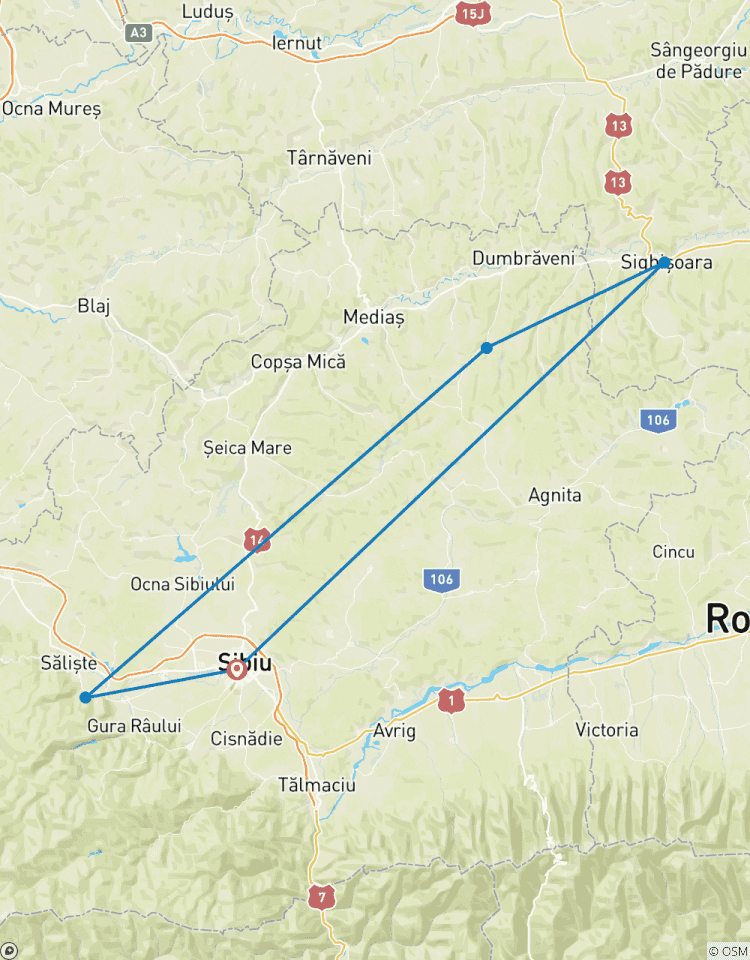 Transylvania: Sibiu City Break Tour
