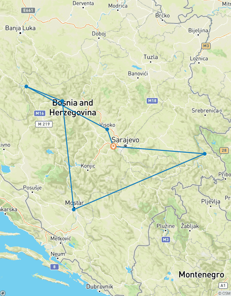 Circuito 8d 7N Bosnia - Circuito en este precioso país