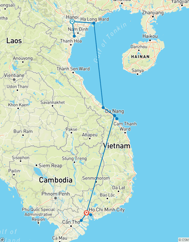 Tour panoramique du Vietnam en 15 jours circuit