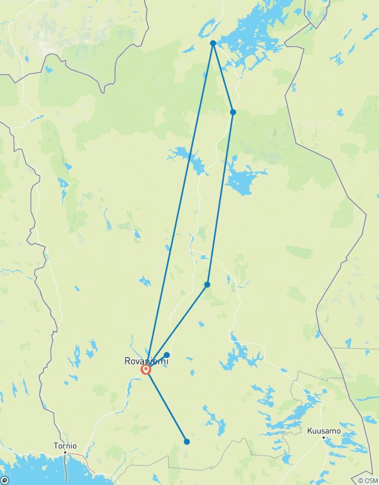 Magic of Finland & Arctic Adventure with Northern Lights & Glass Igloo Tour