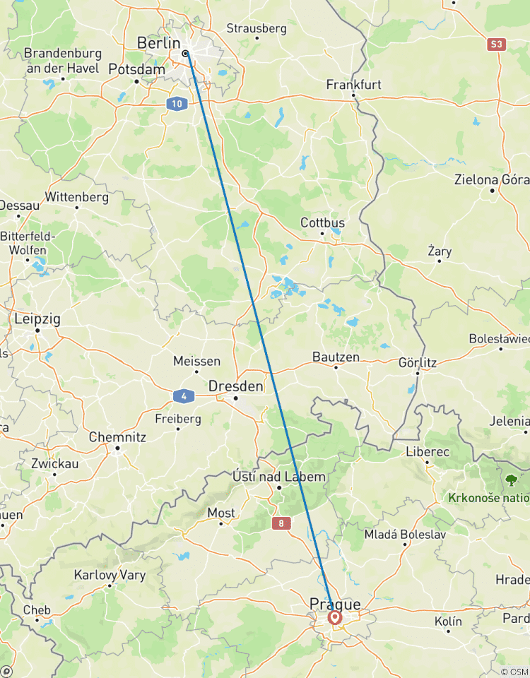 Circuito 7 días Berlín y Praga en tren