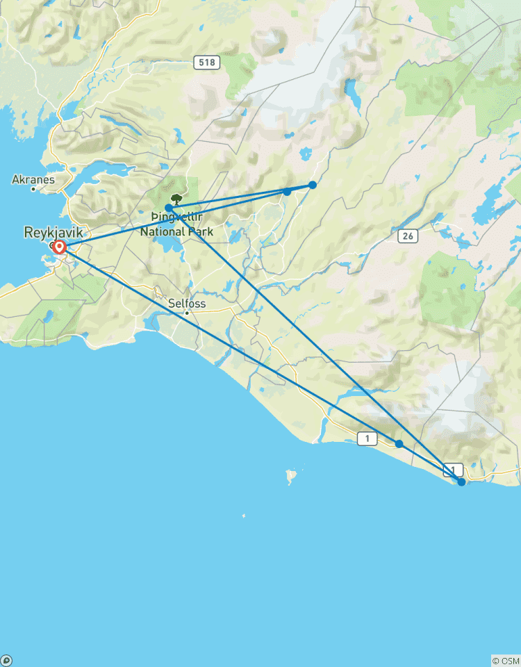 Reykjavik, Iceland & Northern Lights Escape Tour