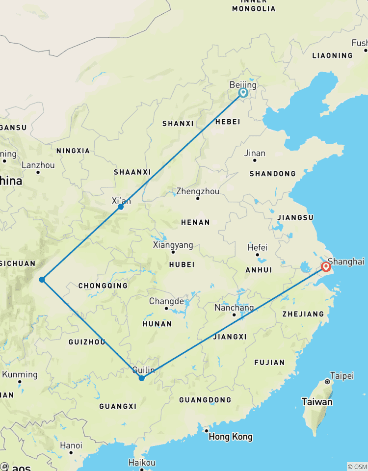 Circuit de 12 jours en Chine à la rencontre des pandas circuit