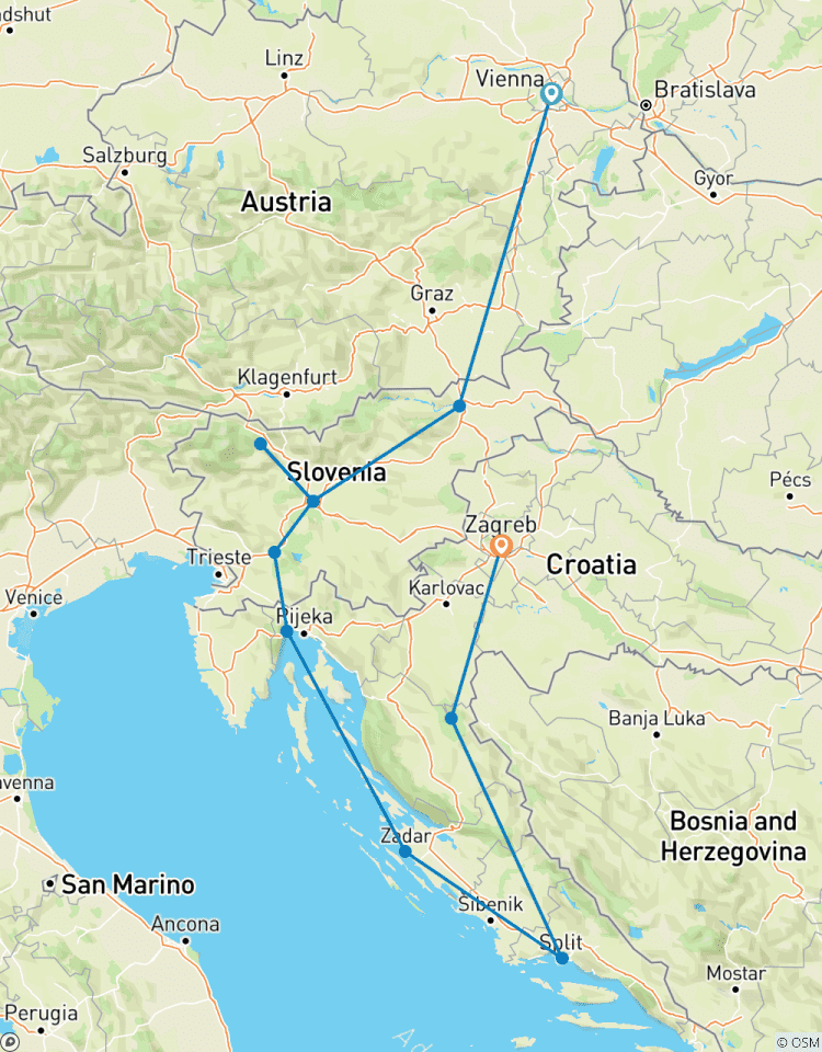 Austria, Slovenia & Croatia Christmas Markets 2026 Tour