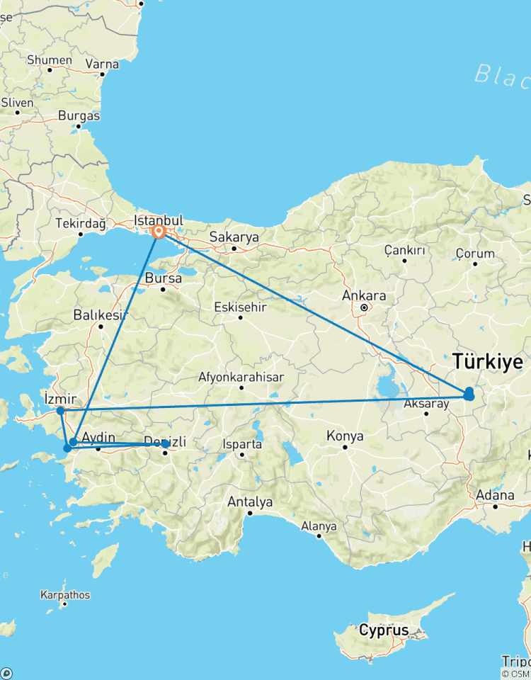 7 jours - La magnifique Turquie circuit