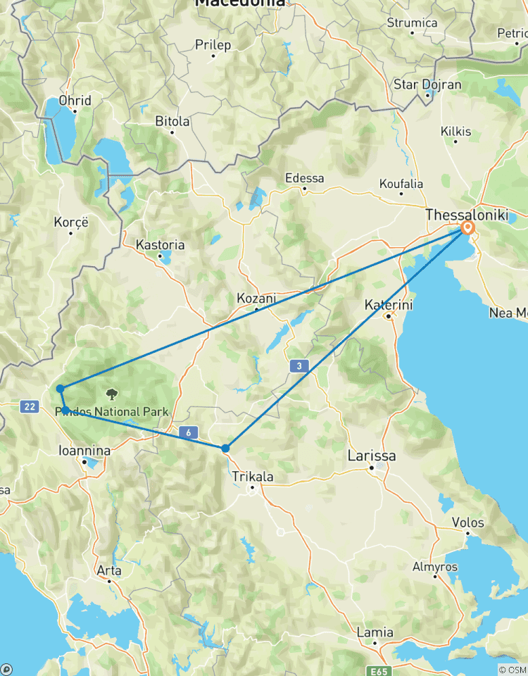 Circuito La Gran Travesía del Norte: Descubre Meteora, Zagori y Prespes