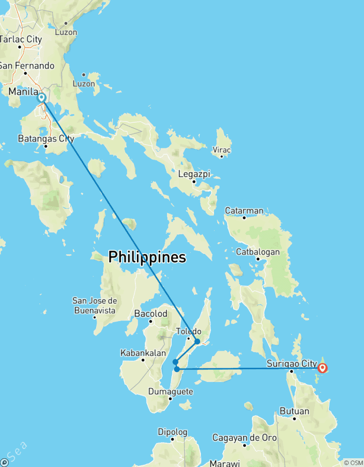 Circuito 8 Días Cebú y Siargao: La escapada insular definitiva