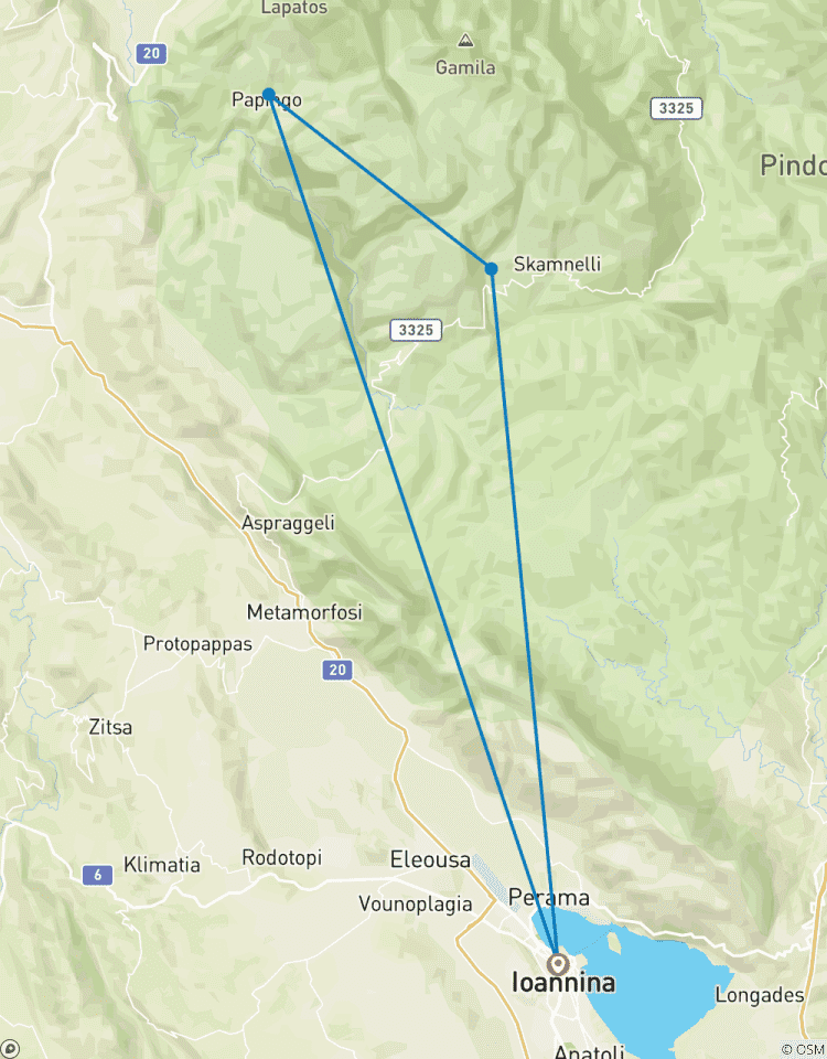 Circuito Zagori a tu ritmo: senderismo de posada en posada por los montes Pindus