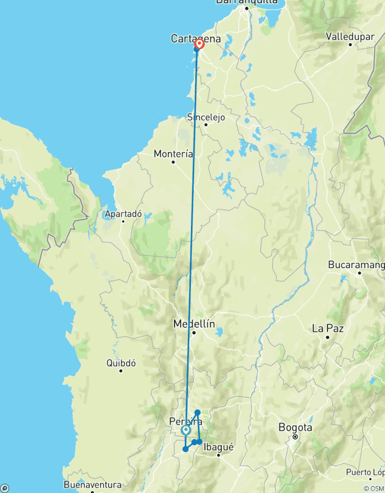 Colombia ~ The Land of Magical Realism ~ Guided Trek (All Inclusive) Tour