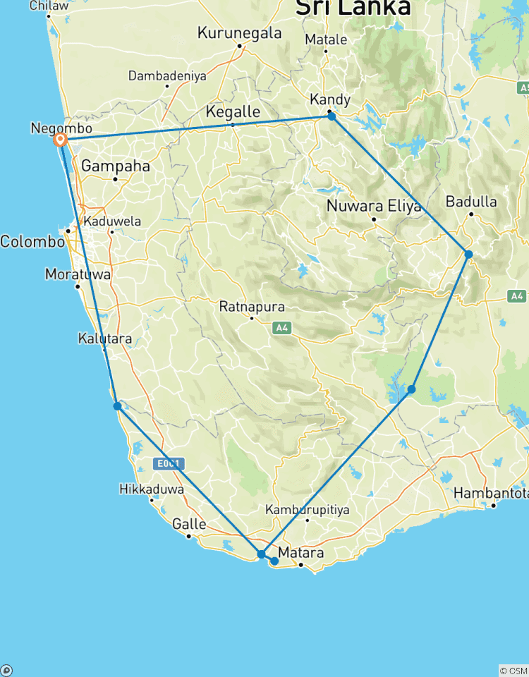 Circuito Aventura en Sri Lanka: ¡tren, surf y safari!