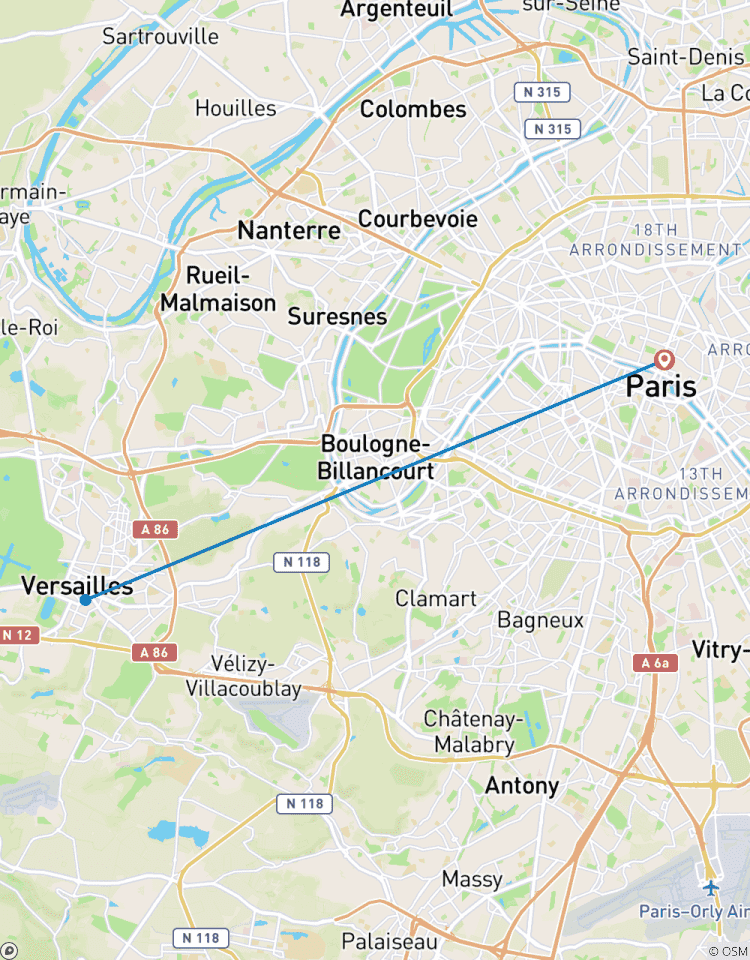 4 Day Paris Including Versailles Day Tour