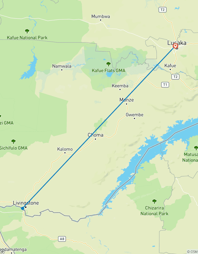 4 Day Zambia-Livingstone Explorer Tour