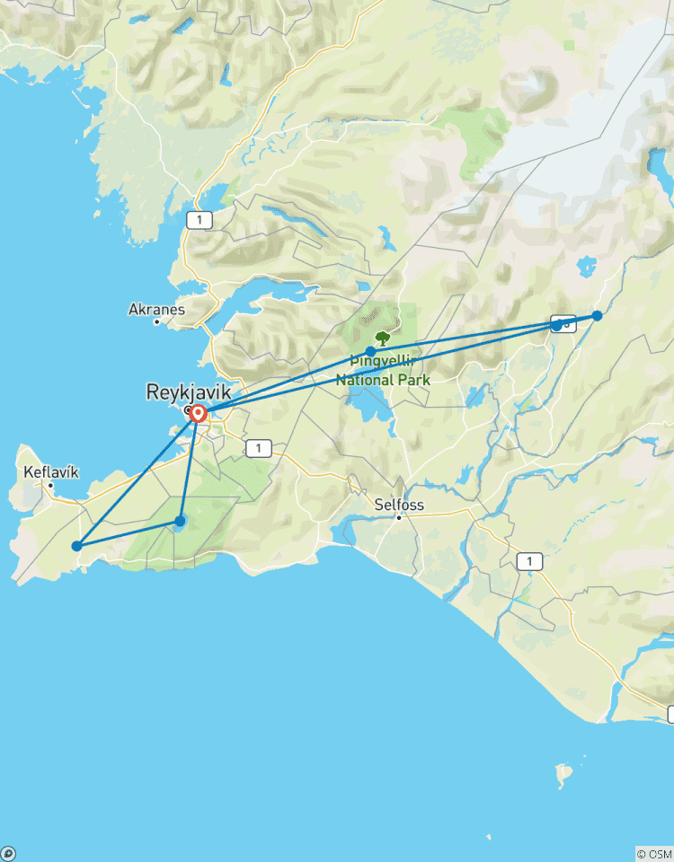 Reykjavik IJsland & Zonsverduistering op Zee (Grote Groep) - 5 dagen-rondreis