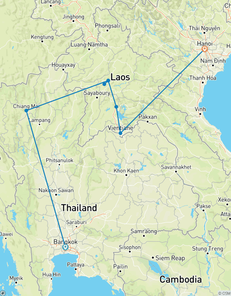 Essential Bangkok to Hanoi - 14 days Tour